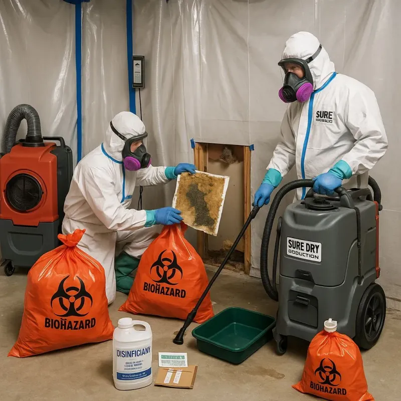 Contaminated Water Handling Protocols process in Ashland County, WI