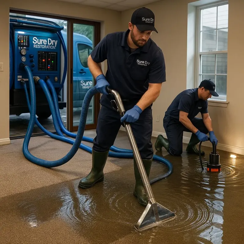 Water Extraction and Removal process in Ashland County, WI